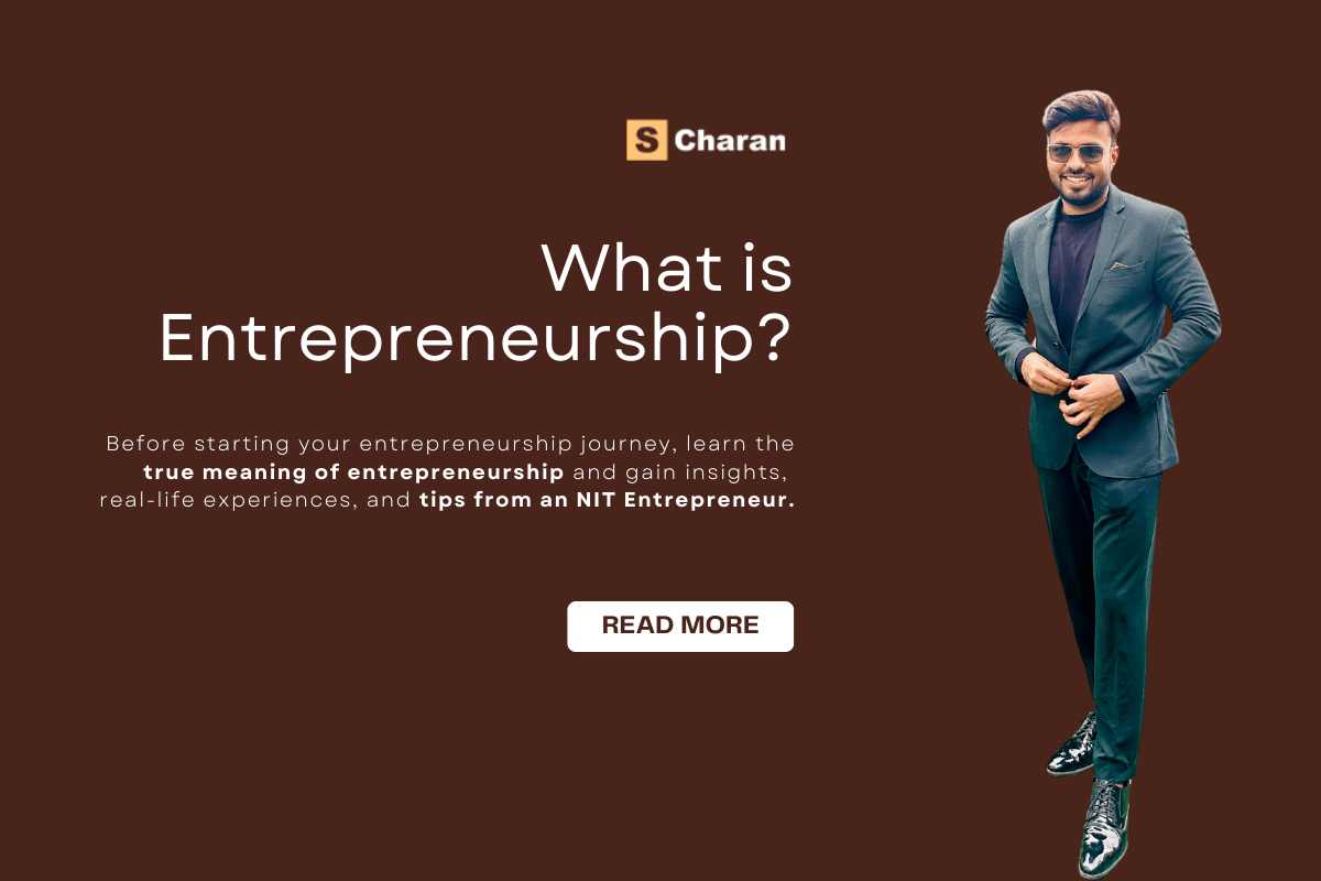 What is Entrepreneurship?