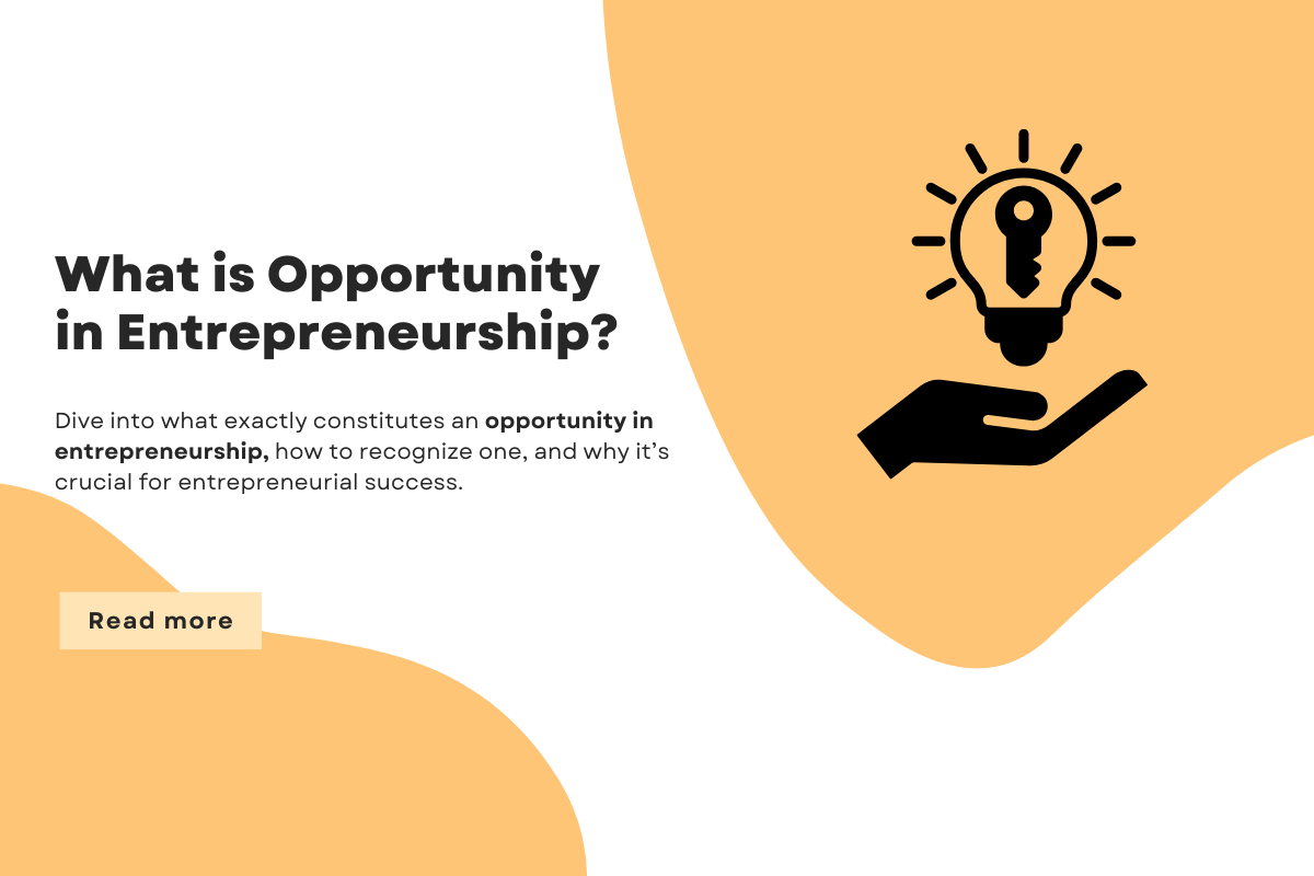 What is Opportunity in Entrepreneurship?