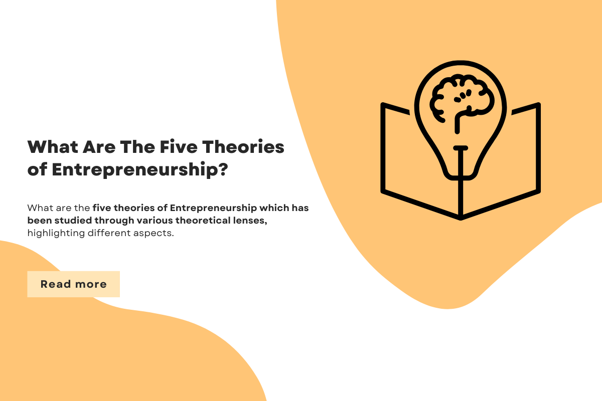 What are the five theories of Entrepreneurship?